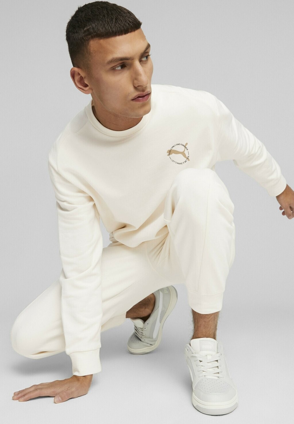 

Толстовка BETTER SPORTSWEAR Puma, кремовый, Бежевый