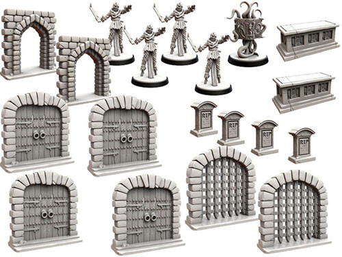 

Настольная игра Greenbrier Games Folklore: Terrain Miniatures Pack