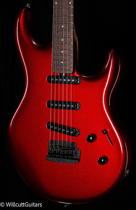 

Электрогитара Ernie Ball Music Man Luke 4 L4 SSS Trem Scoville Red