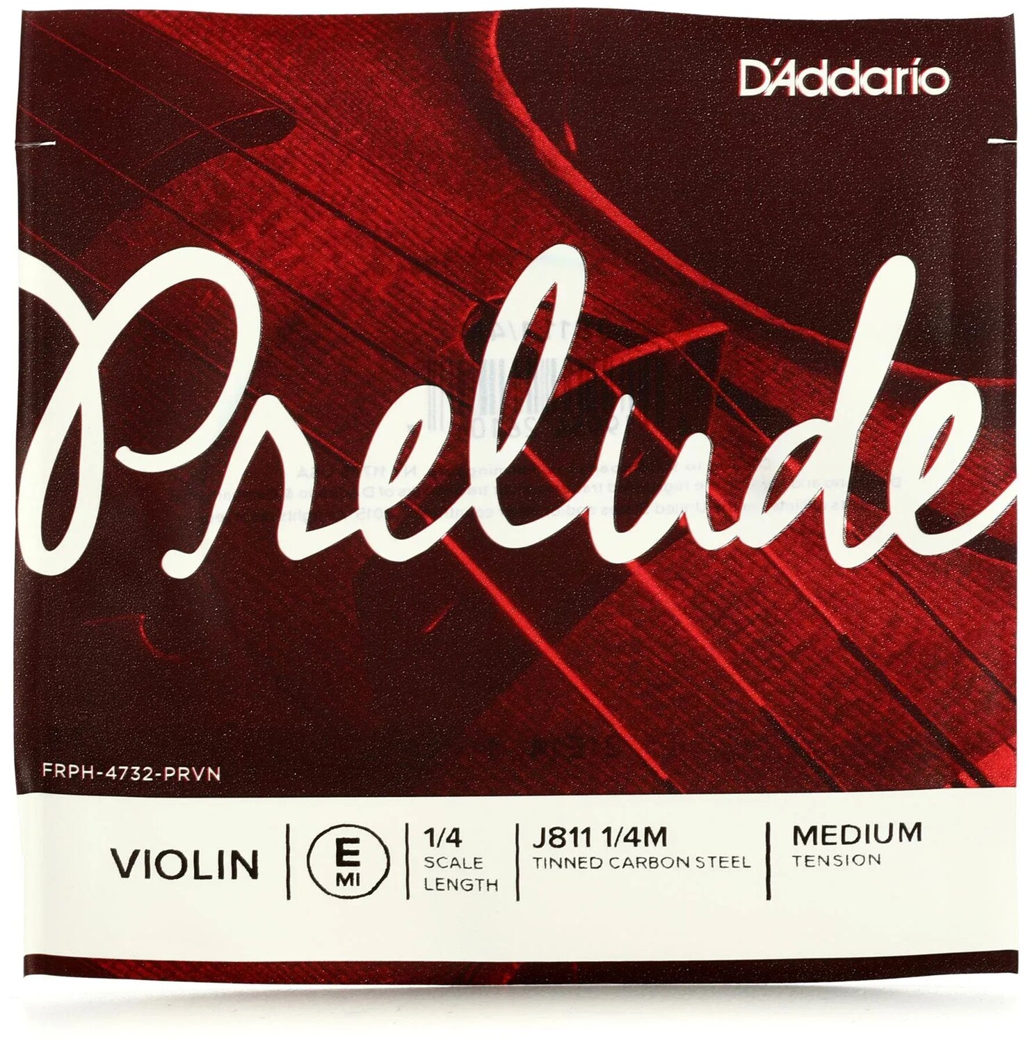 

D'Addario J811 Prelude Скрипка E Струна - размер 1/4