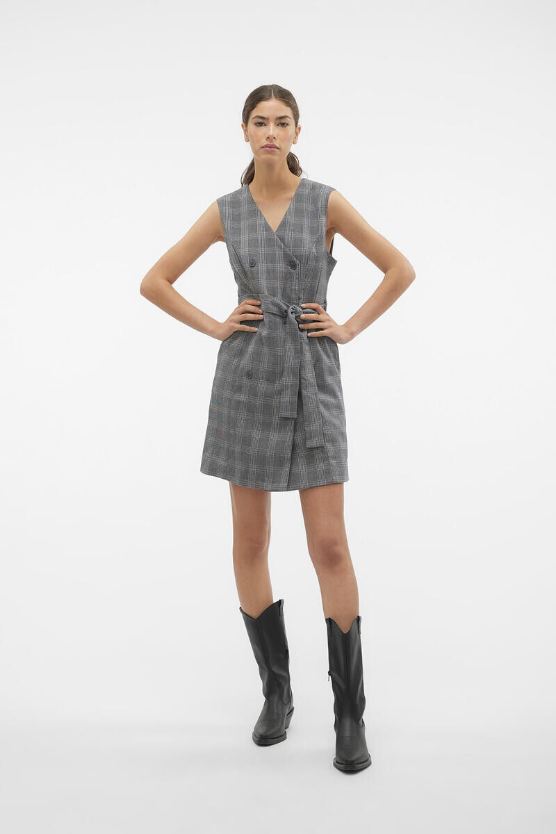 

Перекрещенный сарафан без рукавов Vero Moda, белый