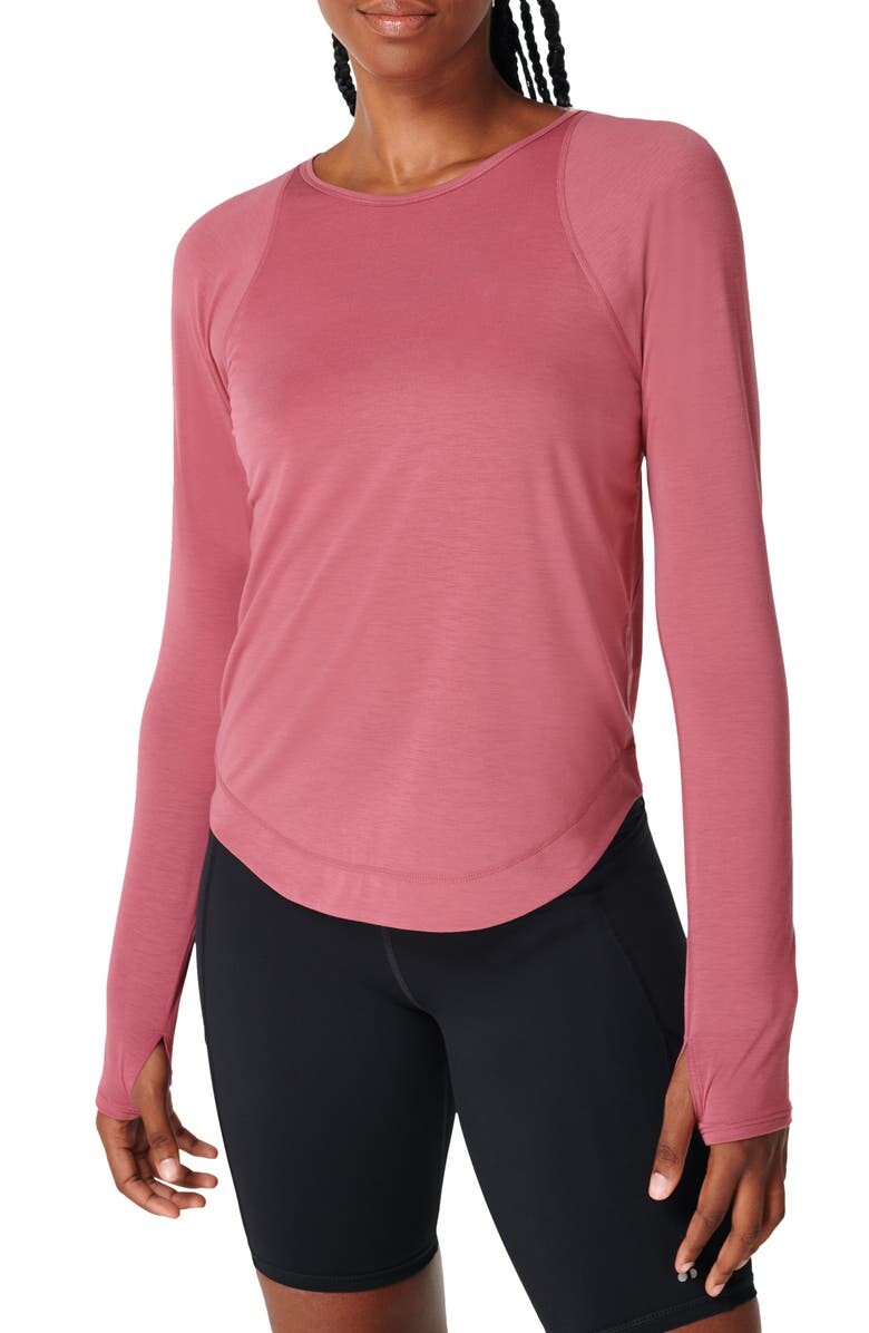 

Легкая футболка с длинным рукавом SWEATY BETTY