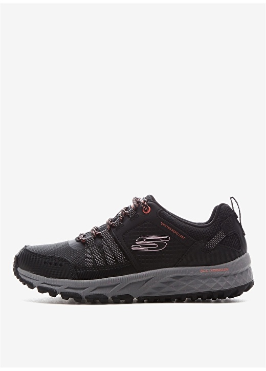 Черно-фиолетовые женские повседневные туфли Skechers