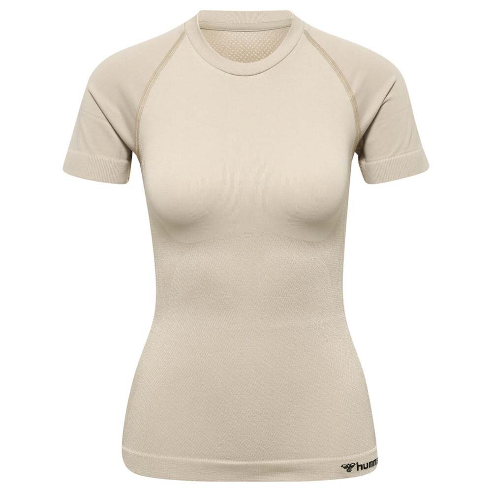 

Бесшовная футболка с коротким рукавом Hummel Cleaa, бежевый