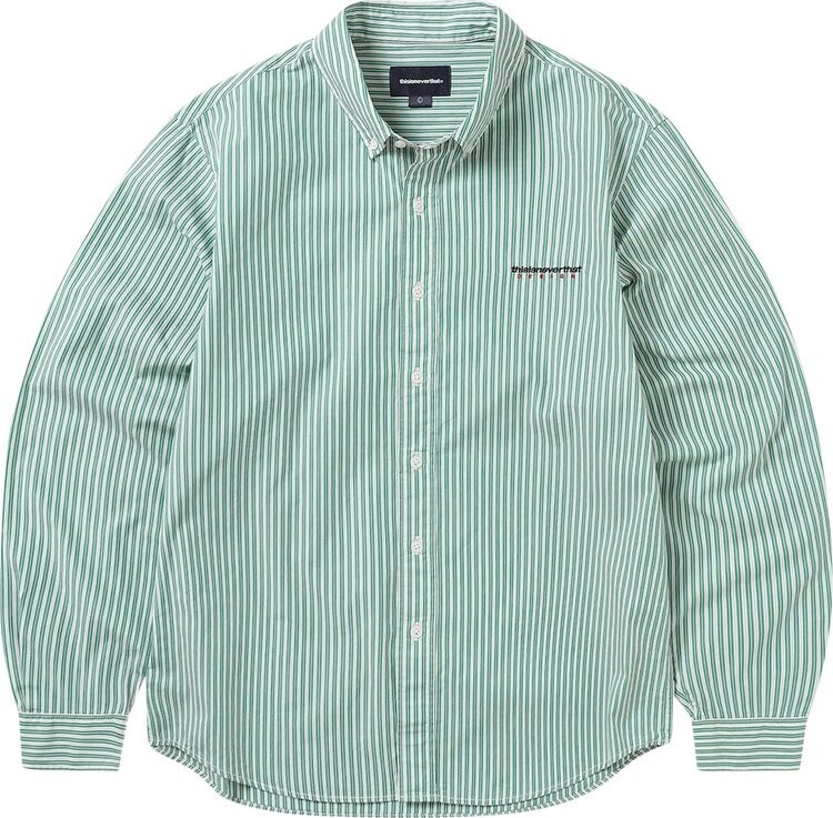 

Рубашка thisisneverthat DSN Striped 'Green', зеленый