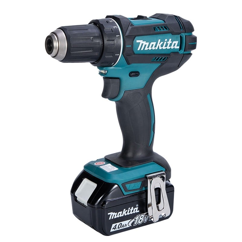 Дрель электрическая Makita DDF482RME + две батареи 4.0Ah