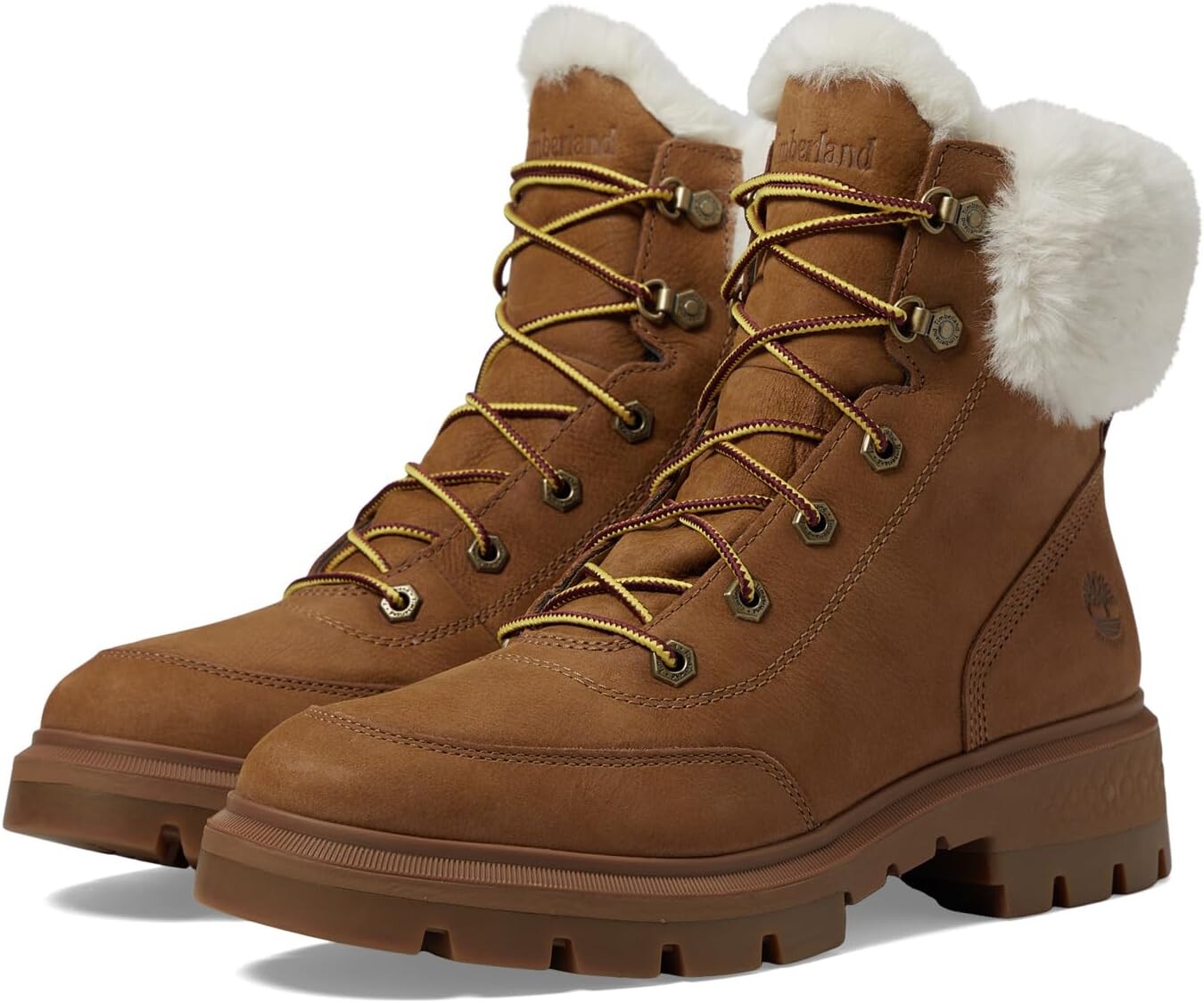 

Походная обувь Cortina Valley Winter Hiker WP Boot Timberland, цвет Medium Brown Nubuck