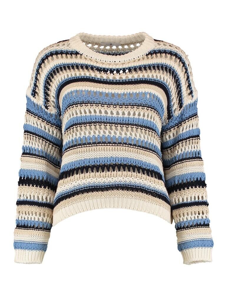 

Свитер Hailys, цвет soft blue stripe