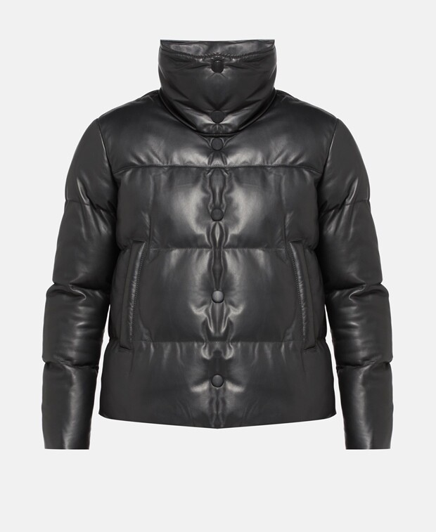 

Кожаный пиджак Blauer USA, черный