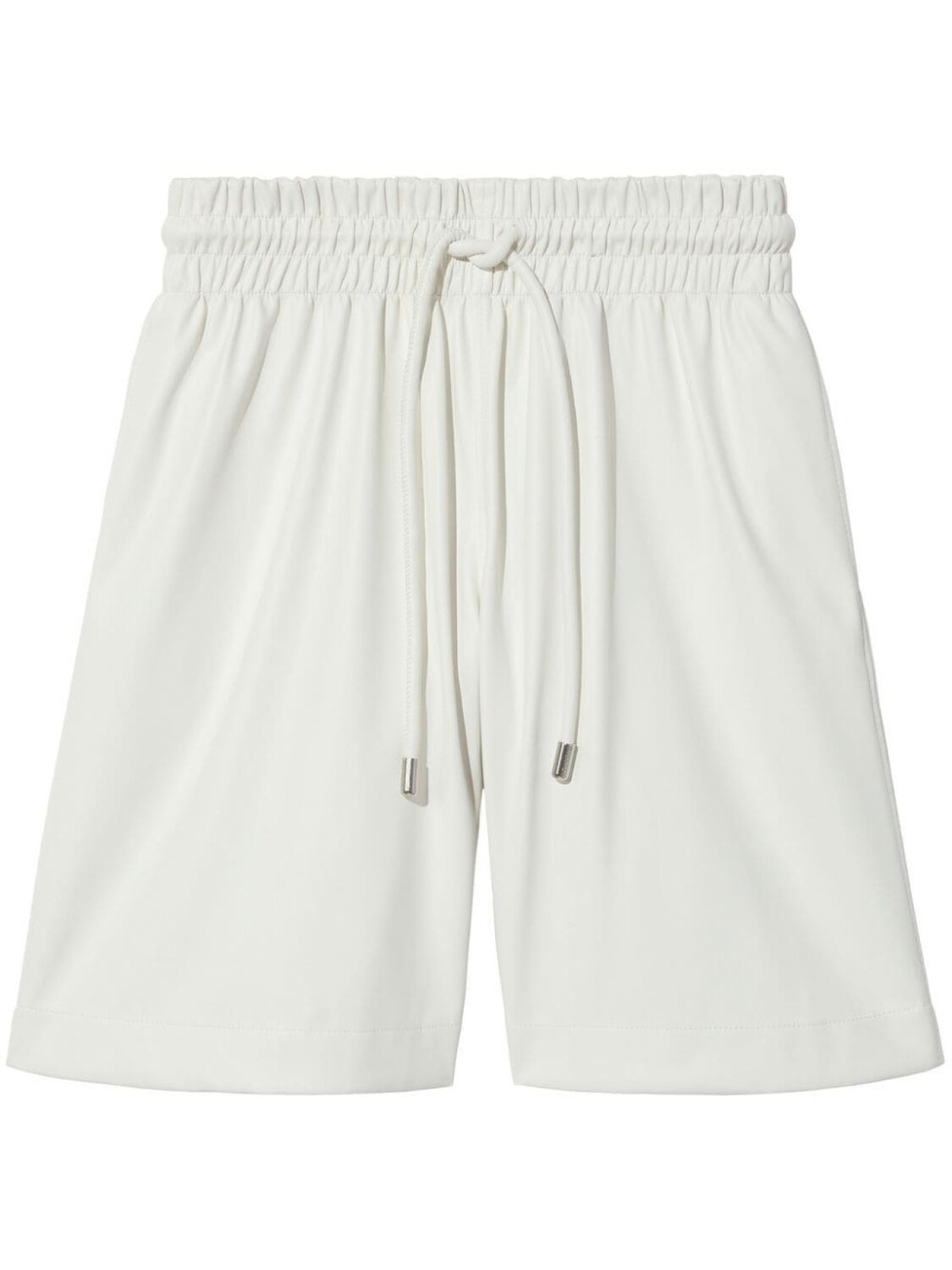 

Proenza Schouler White Label шорты из искусственной кожи с кулиской, белый