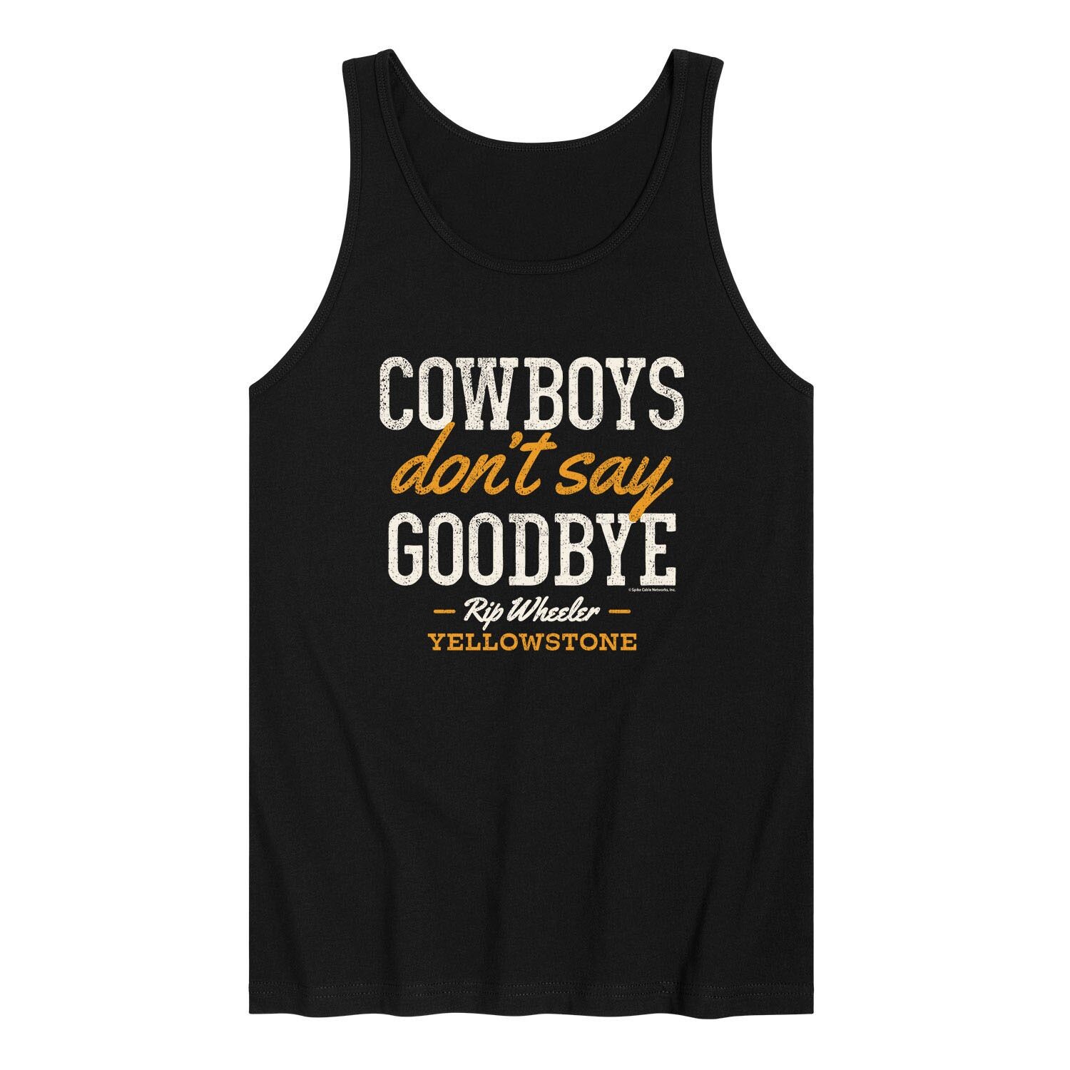 

Мужская майка Yellowstone Cowboy's Don't Say Goodbye Licensed Character