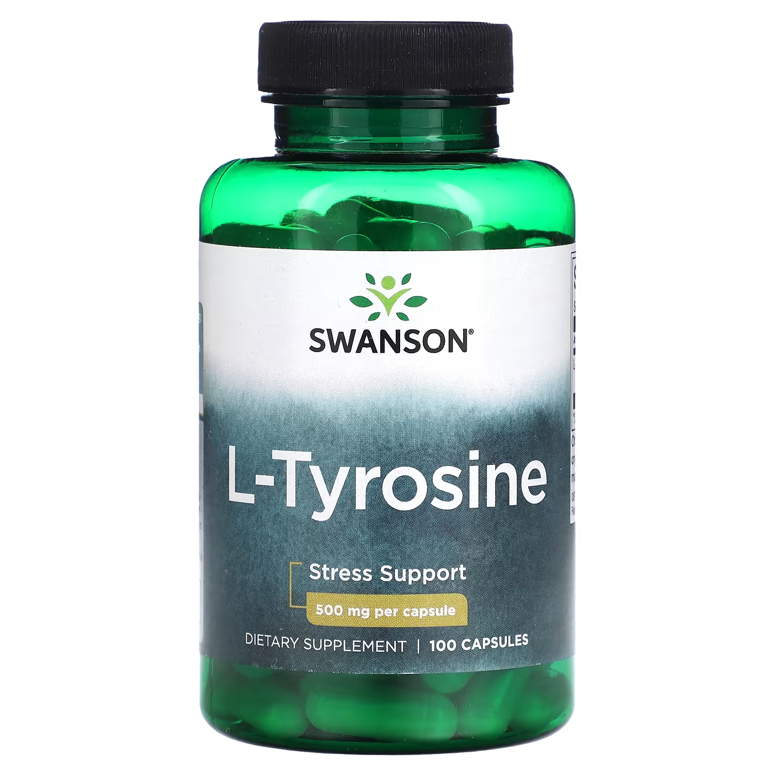 L-тирозин Swanson 500 мг swanson ajipure l тирозин 500 мг 60 капсул
