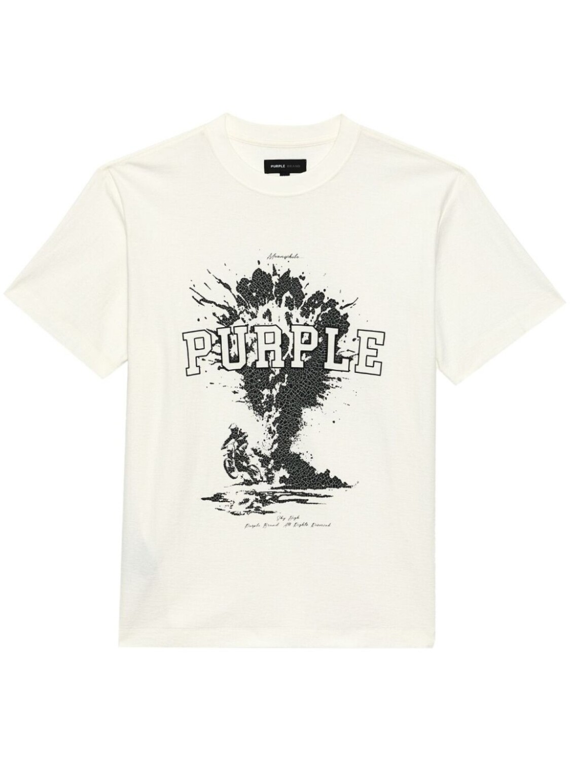 

Purple Brand футболка Sky High, белый