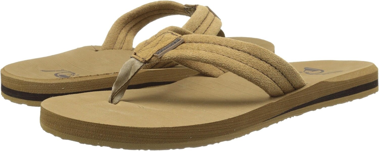 

Сандалии Quiksilver Carver Suede, цвет Tan - Solid