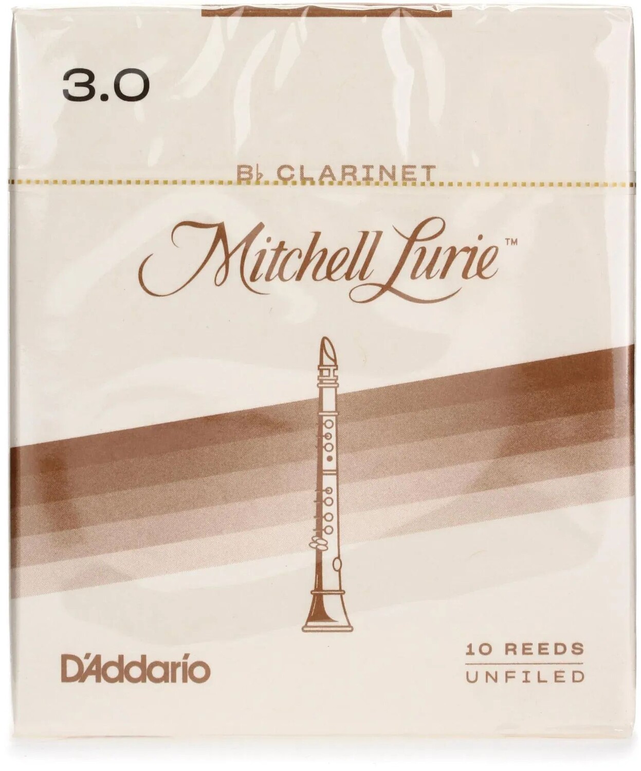 

D'Addario RML10BCL Трость для кларнета Mitchell Lurie Bb - 3.0 (10 шт.)