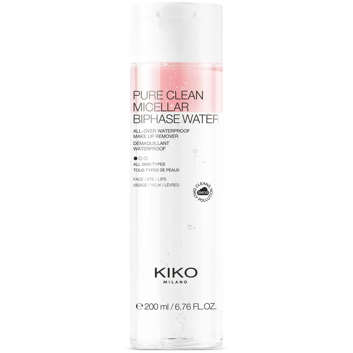 

Pure Clean Мицеллярная двухфазная вода 200 мл Kiko Milano