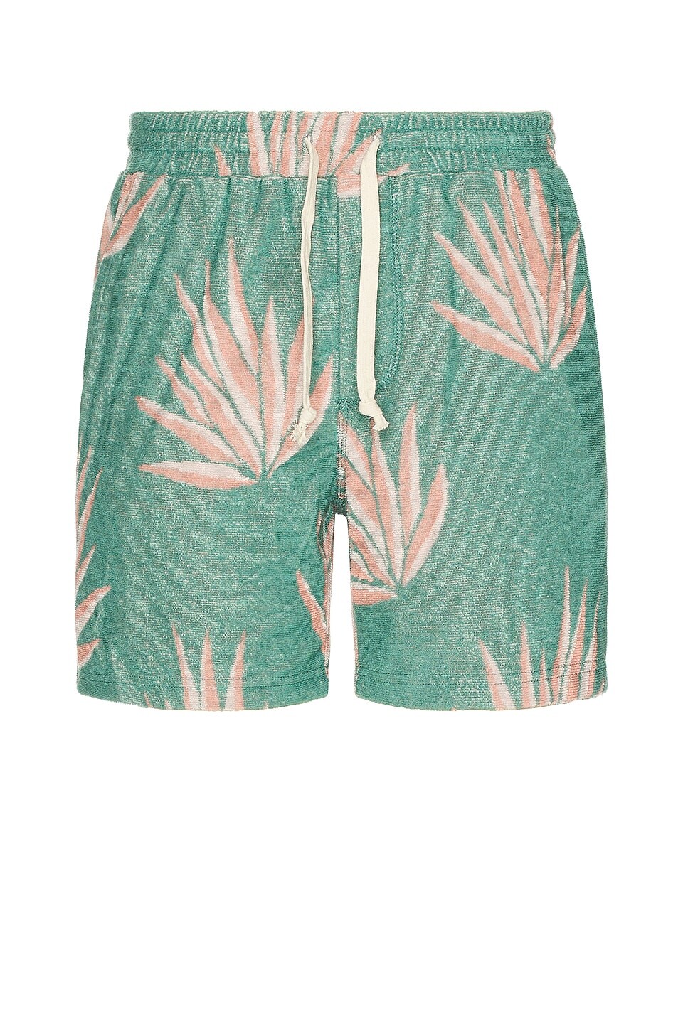 

Шорты Marine Layer Terry Out Jacquard 6" Short, цвет Deep Sea Agave Print