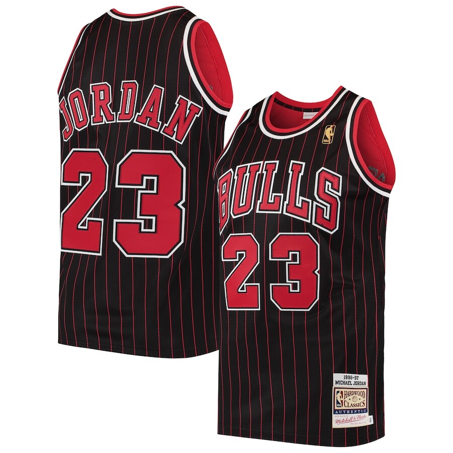 

Джерси Mitchell & Ness Chicago Bulls, черный