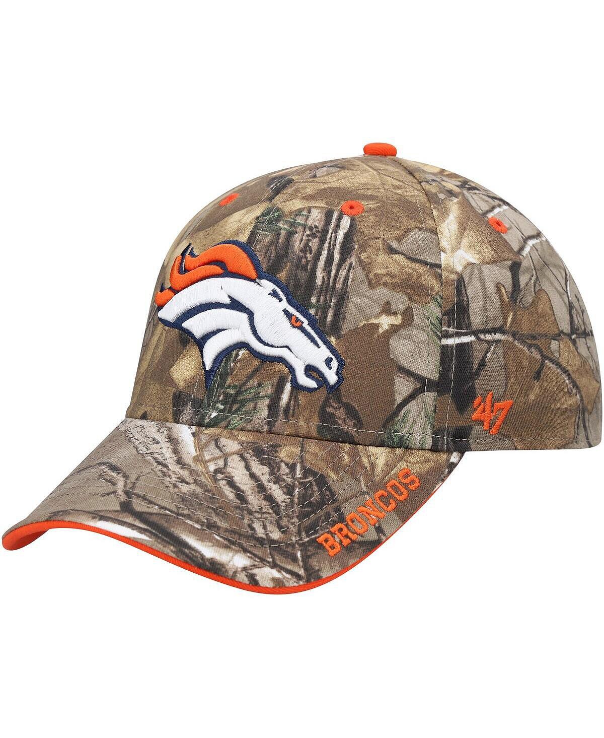 

Мужская регулируемая кепка Realtree Camo Denver Broncos Frost MVP '47 Brand