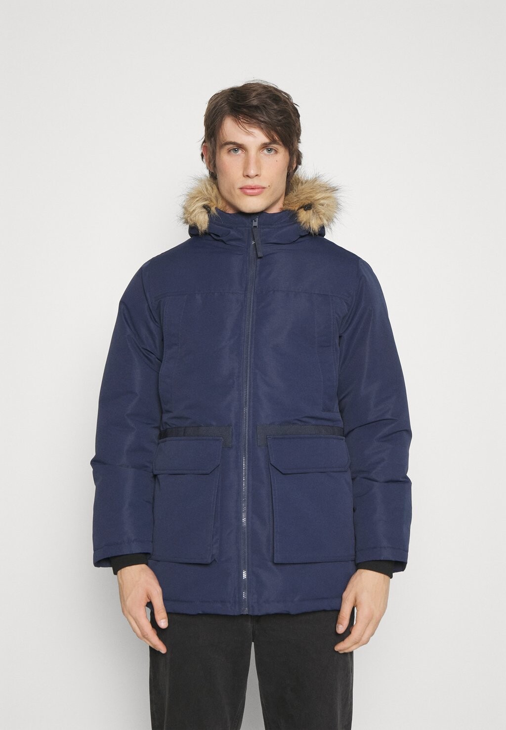 

Зимнее пальто Jack & Jones, Серый