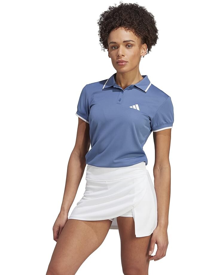 

Поло adidas Clubhouse Tennis Pique, синий