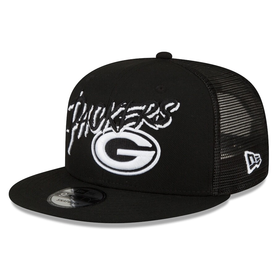 

Бейсболка New Era Green Bay Packers, черный