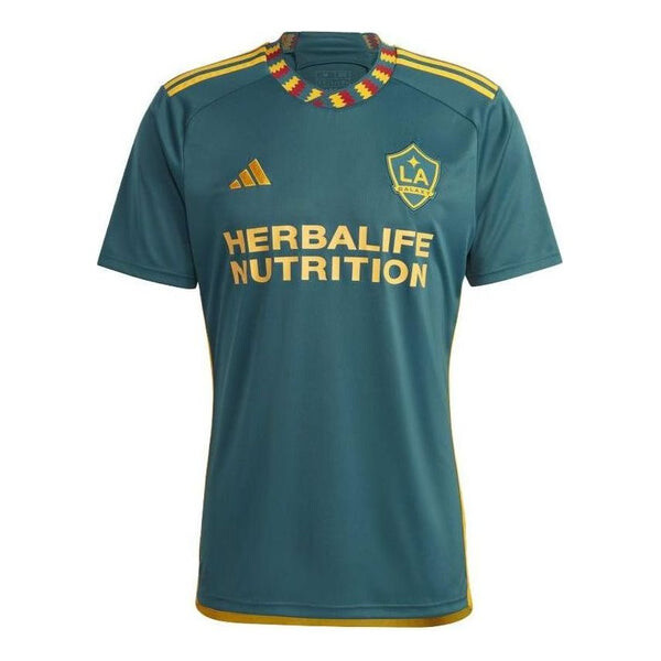 

Футболка la galaxy 23 24 выездная футболка Adidas, зеленый