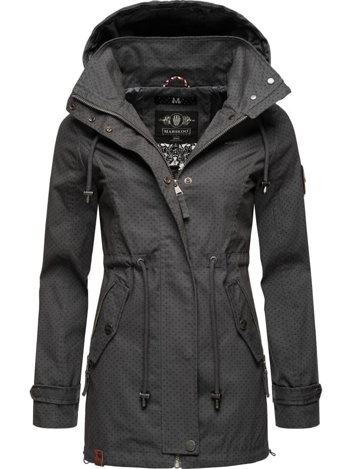 

Демисезонная куртка Marikoo, цвет anthracite w.p.