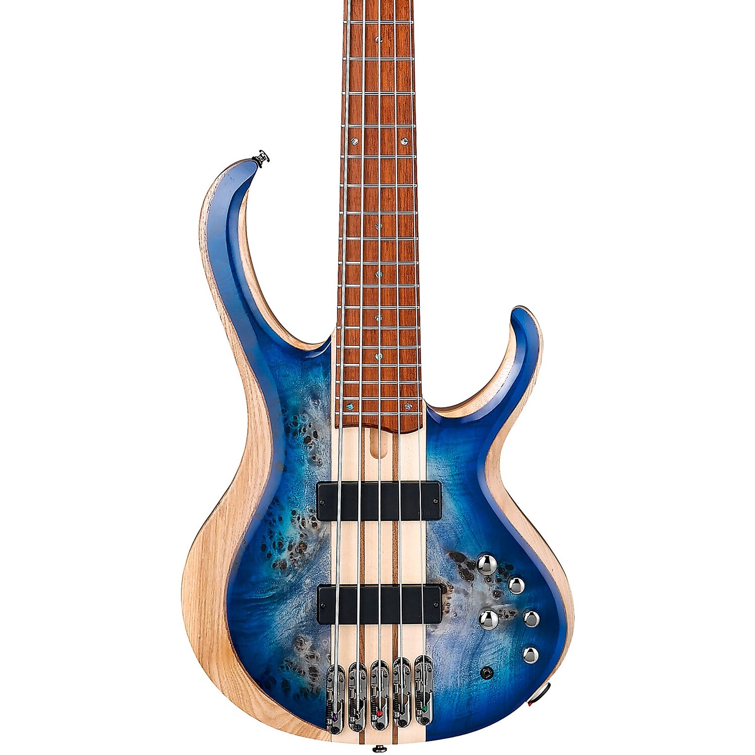

Ibanez BTB845 5-струнная электробас-гитара Cerulean Blue Burst Low Gloss