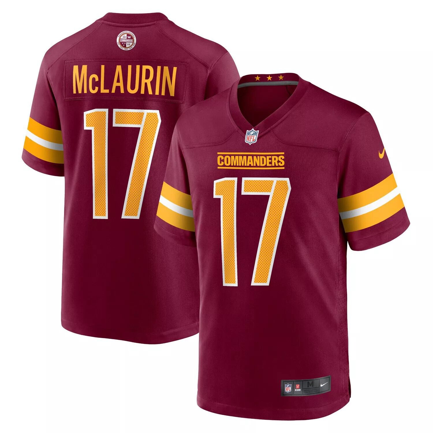 

Мужская игровая майка Terry McLaurin Burgundy Washington Commanders Nike