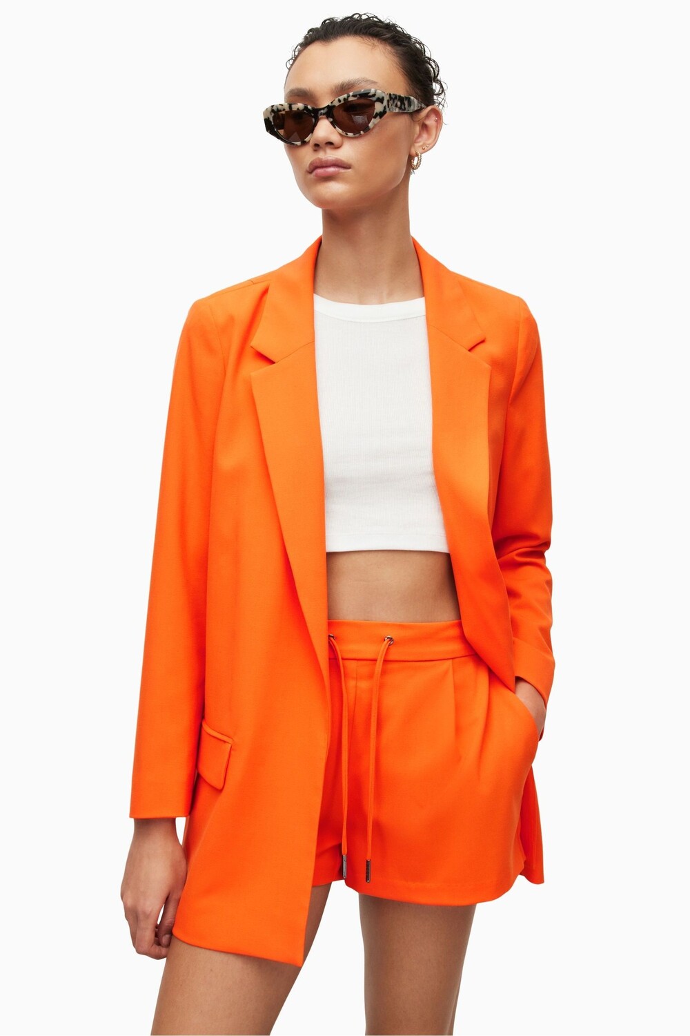 

Оранжевый пиджак AllSaints Aleida All Saints, оранжевый