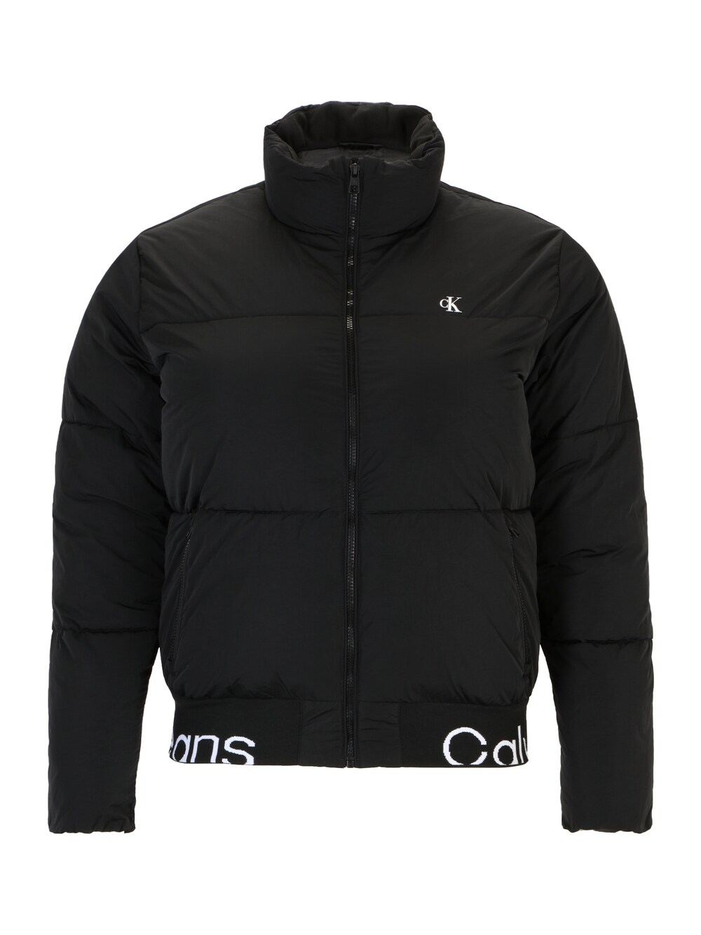 цена Межсезонная куртка Calvin Klein, черный