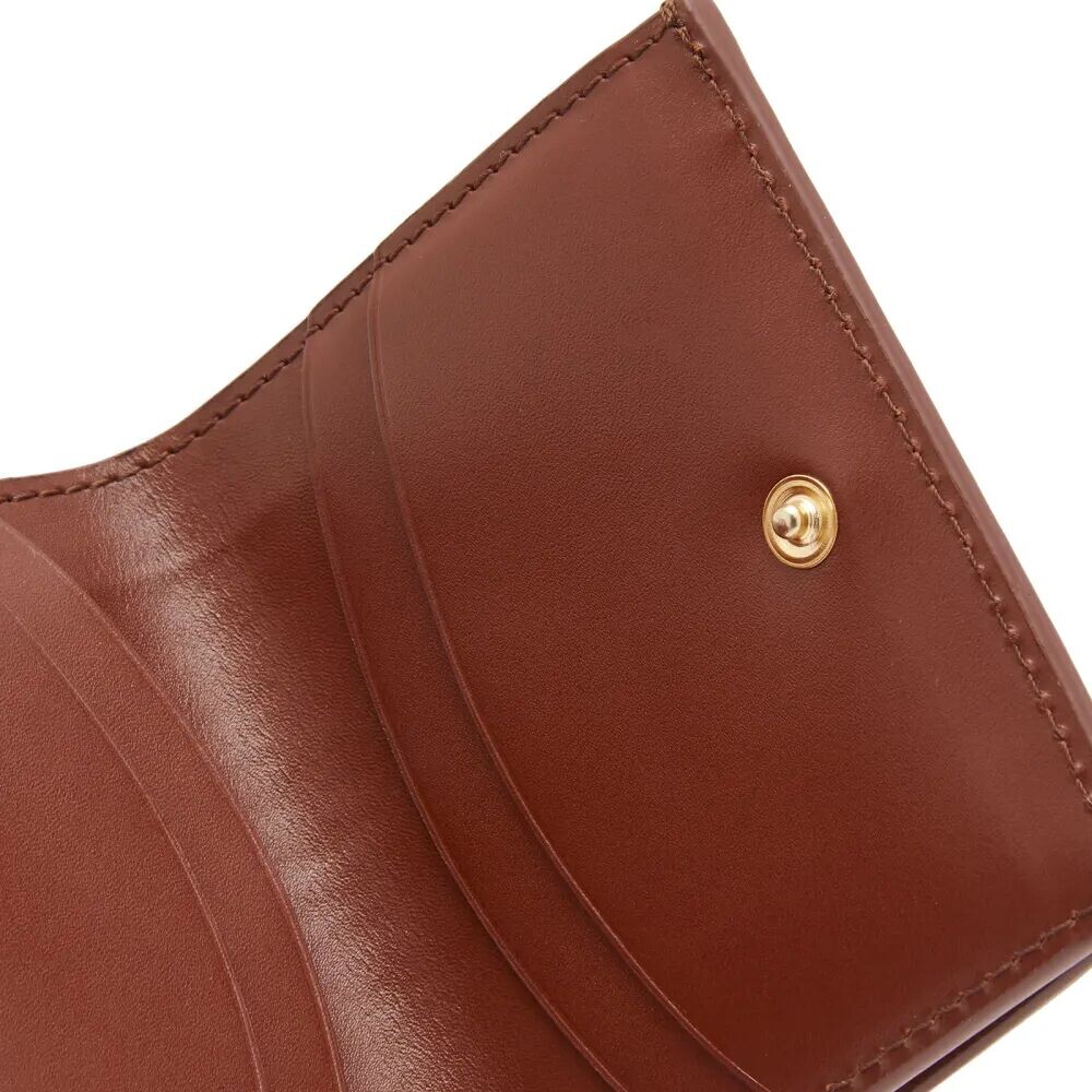 

A.P.C. Кошелек geneve тройного сложения, коричневый