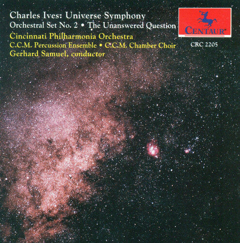 

CD диск Ives / Cinn Phil, Samuel / Ccm Percussion Ens: Universe Symph / Orch Set #2 / Unanswered Question