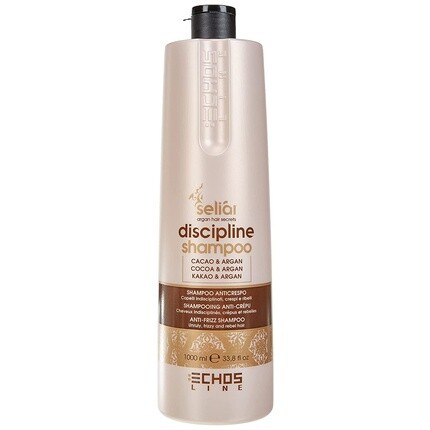

Seliг R Discipline Anti-Frizz дисциплинирующий шампунь для вьющихся и непослушных волос 1000мл, Echosline