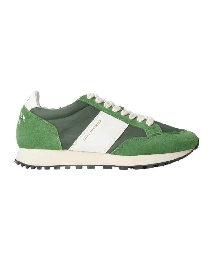 

Замшевые кроссовки aw24 Saint Sneakers, зеленый
