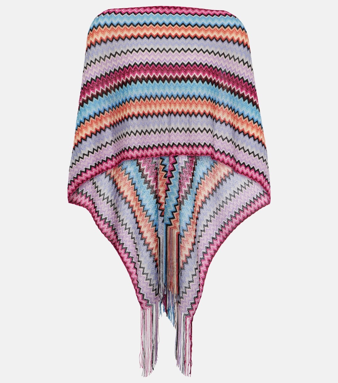 

Пончо с зигзагом Missoni, мультиколор