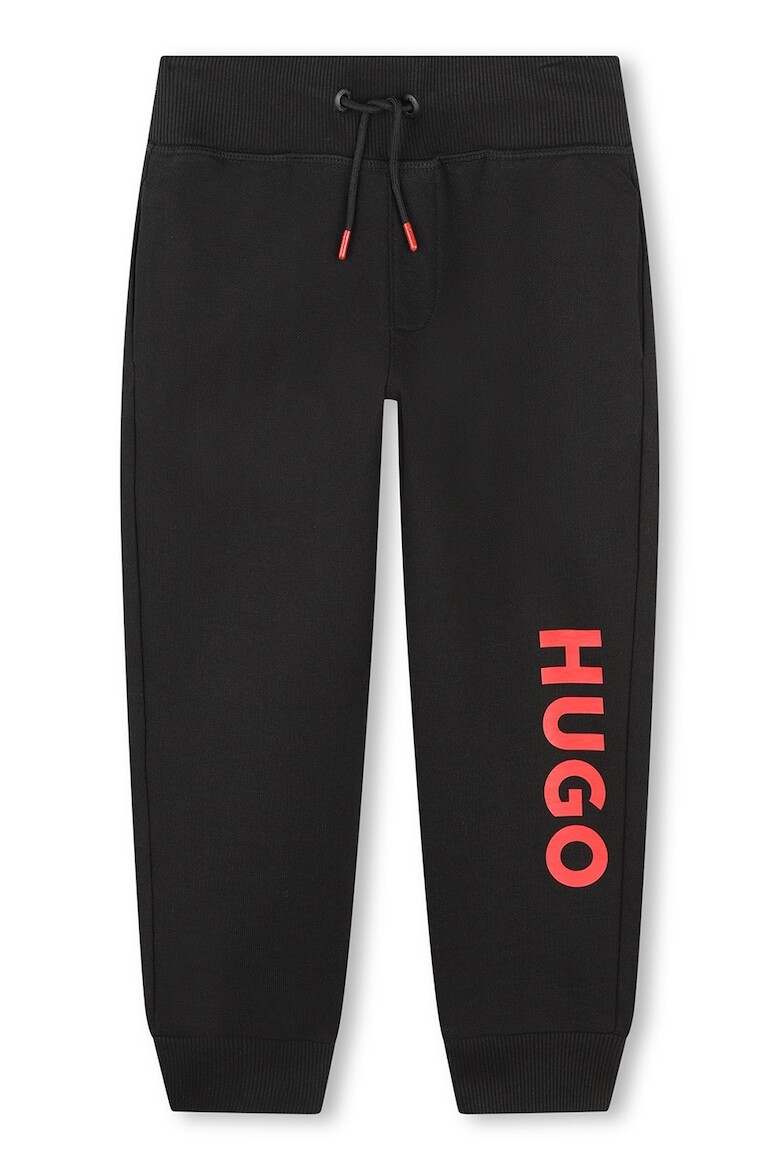 

Спортивные брюки с контрастным логотипом Hugo, черный