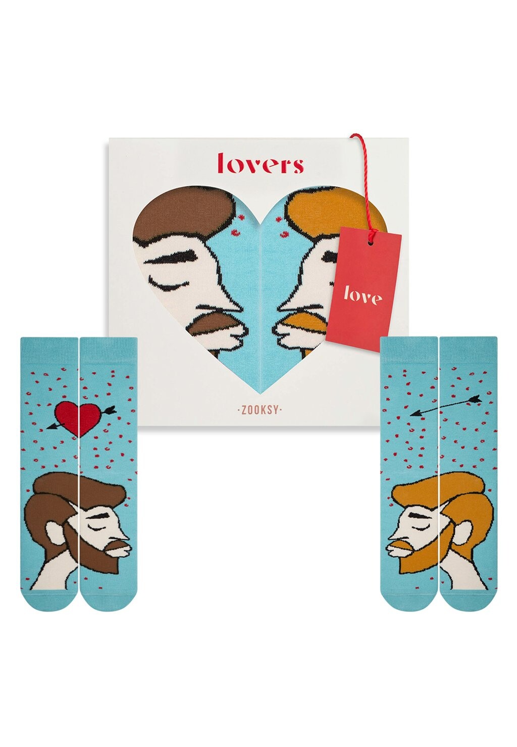 

Носки 2 PACK LOVERS LGBT Zooksy, синий