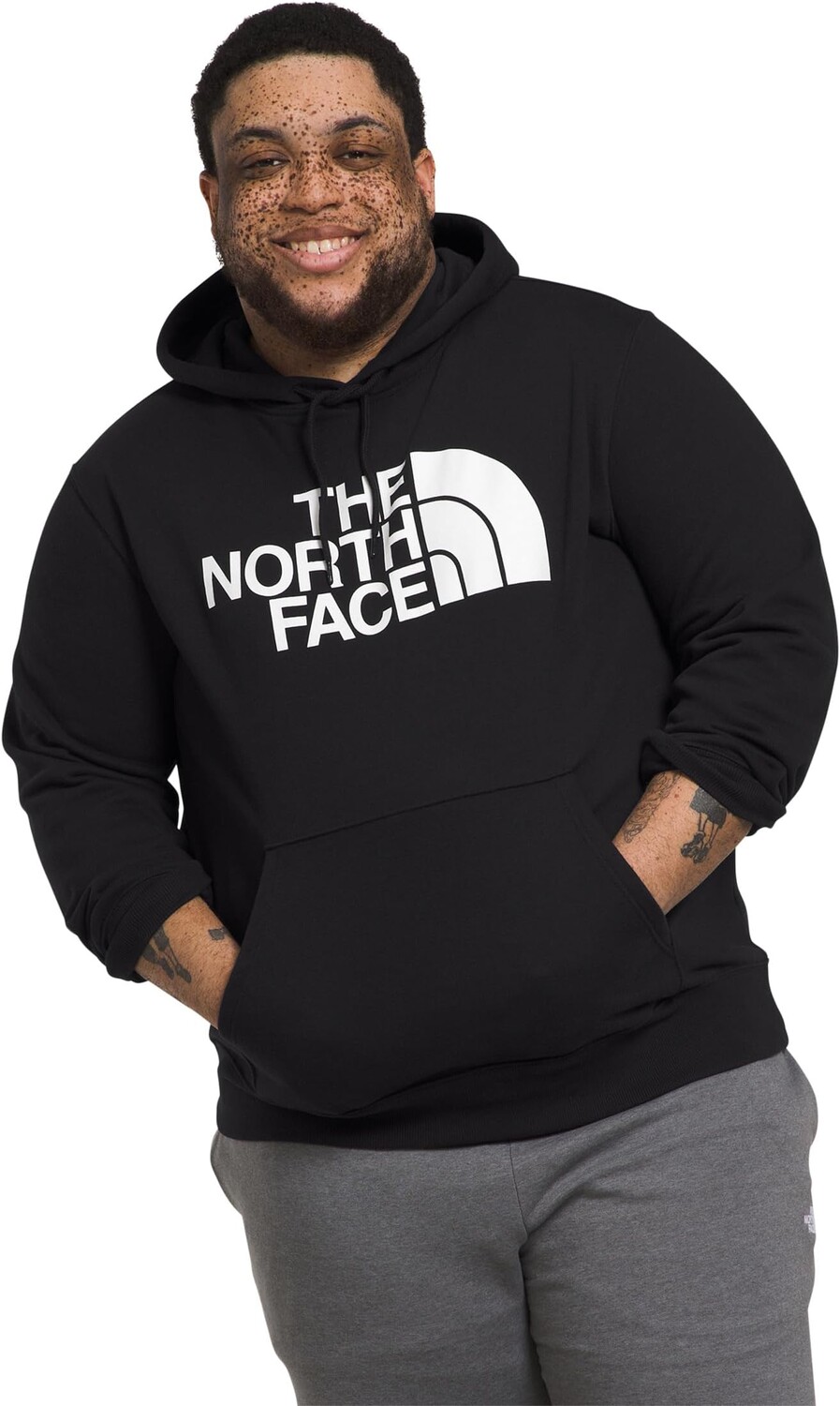 

Толстовка с капюшоном Big & Tall Half Dome The North Face, цвет TNF Black/TNF White