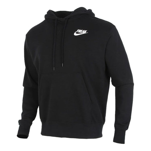 Толстовка Nike Giannis Solid Color Pullover hooded Alphabet Black, черный цена и фото