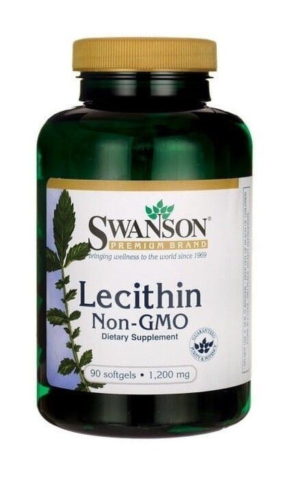 

Подготовка к памяти и концентрации Swanson Lecytyna 1200 mg, 90 шт