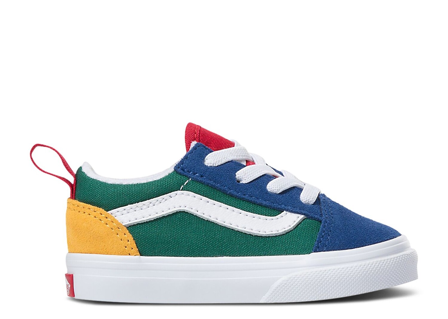 

Кроссовки Vans Old Skool Elastic Lace Toddler 'Yacht Club', разноцветный