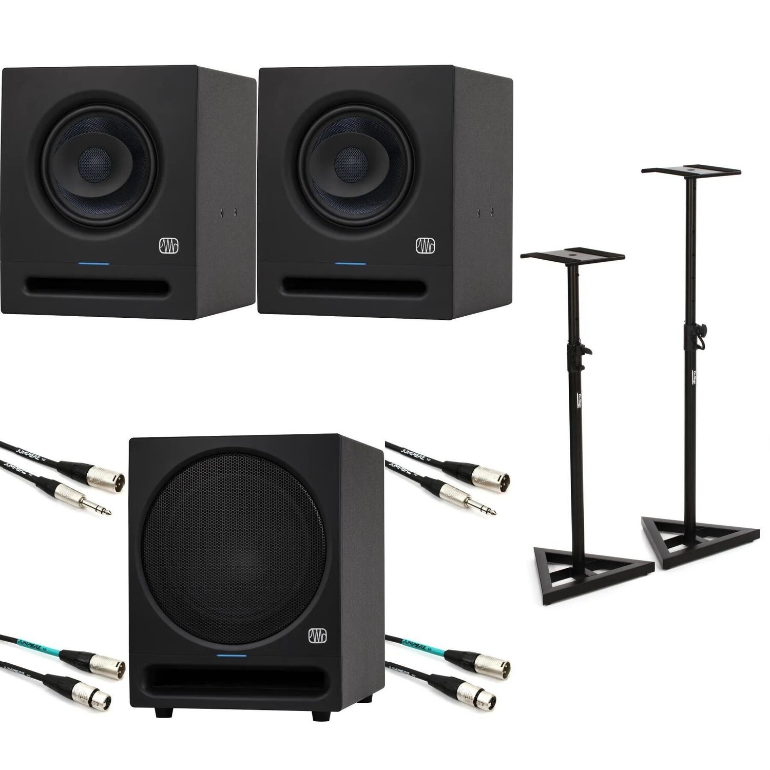 

Новая пара PreSonus Eris Pro 6 с 6,5-дюймовым активным монитором и 10-дюймовым активным студийным сабвуфером