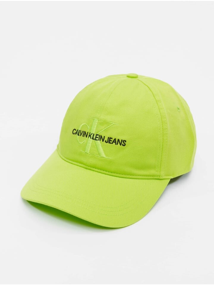 

Бейсболка Calvin Klein 110 Fitted, цвет acid lime