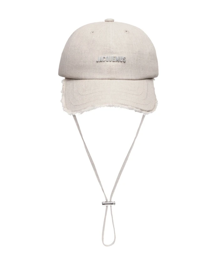 

Шикарные шапки с логотипом Jacquemus, серый