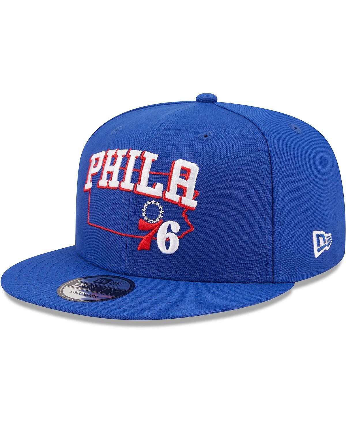 

Мужская кепка Snapback Royal Philadelphia 76Ers Team State 9Fifty New Era