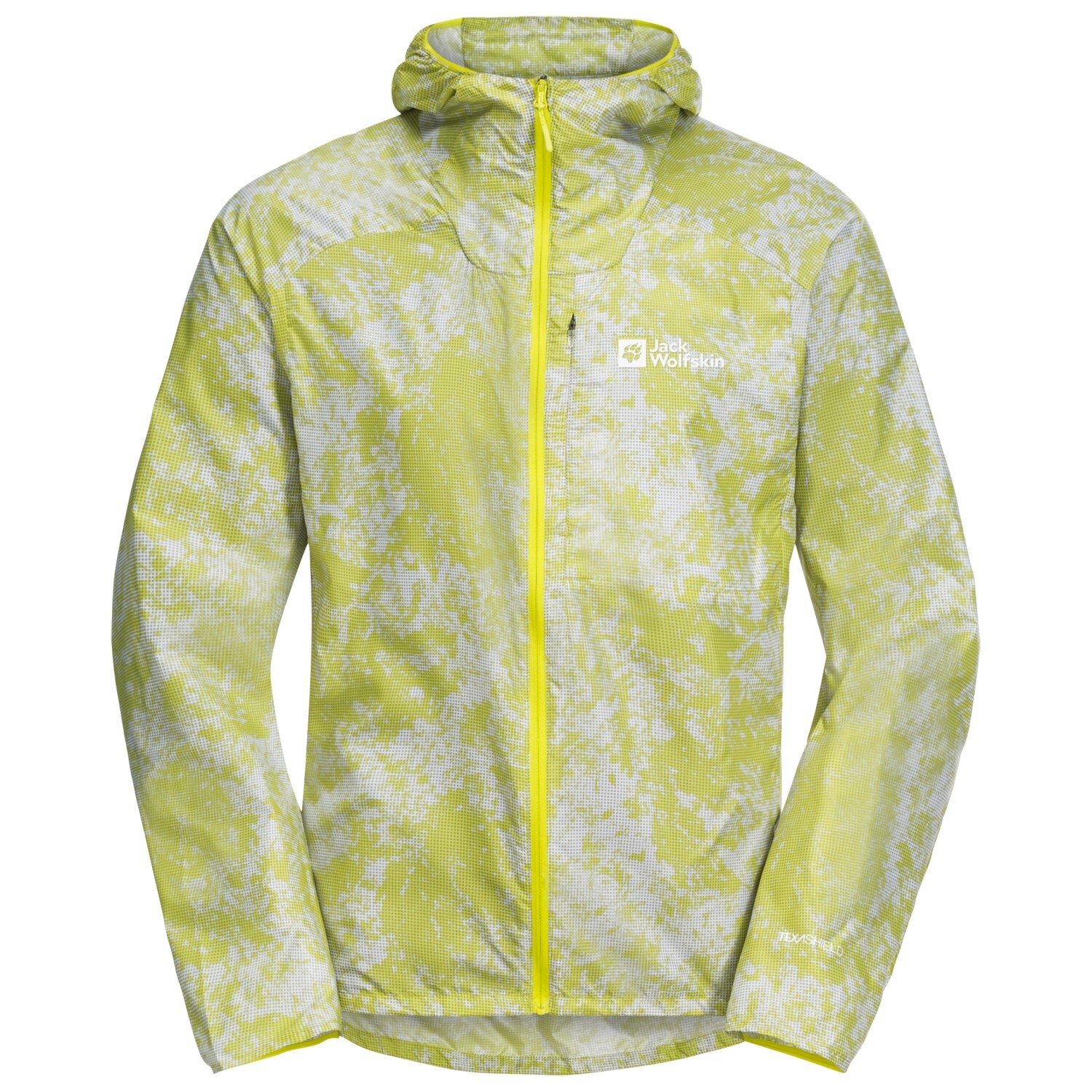 

Ветровка Jack Wolfskin Prelight Wind, цвет Grid Camo Firefly