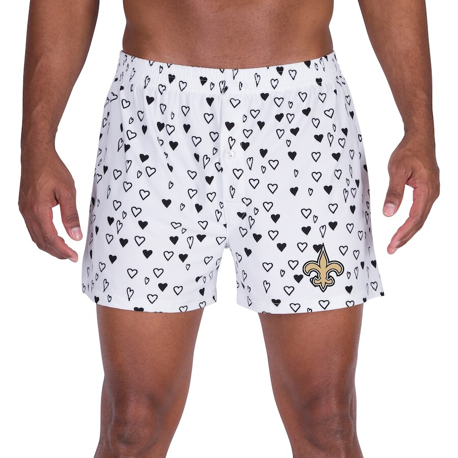 

Боксеры Concepts Sport New Orleans Saints, белый