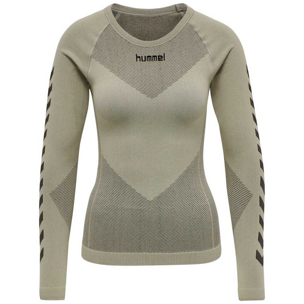 

Базовый слой с длинным рукавом Hummel First Seamless, зеленый